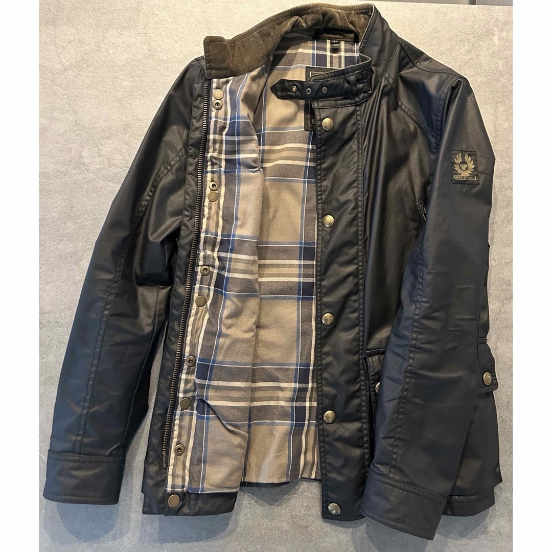 BELSTAFF(ベルスタッフ)の【極美品】BELSTAFF/ベルスタッフ　ワックスコットンジャケット メンズのジャケット/アウター(ライダースジャケット)の商品写真