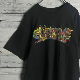 シュプリーム(Supreme)の【人気Lサイズ】シュプリーム☆センタービッグペイントロゴTシャツ 即完売(その他)