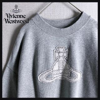 ヴィヴィアンウエストウッド(Vivienne Westwood)の【大人気オーブ☆ワッペン刺繍】ヴィヴィアンウエストウッド スウェットトレーナー(スウェット)