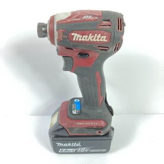 マキタ(Makita)の＊＊MAKITA マキタ 18V 充電式インパクトドライバ  バッテリ1個付 ※充電器なし TD172D オーセンティックレッド(その他)