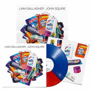 限定BLUE&RED LP LIAM GALLAGHER&JOHN SQUIRE(ミュージシャン)