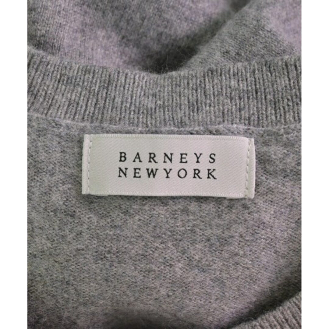 BARNEYS NEW YORK(バーニーズニューヨーク)のBARNEYS NEWYORK ワンピース -(M位) グレー 【古着】【中古】 レディースのワンピース(ひざ丈ワンピース)の商品写真