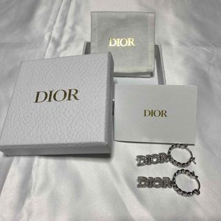 クリスチャンディオール(Christian Dior)のDIOR ピアス シルバー(ピアス)