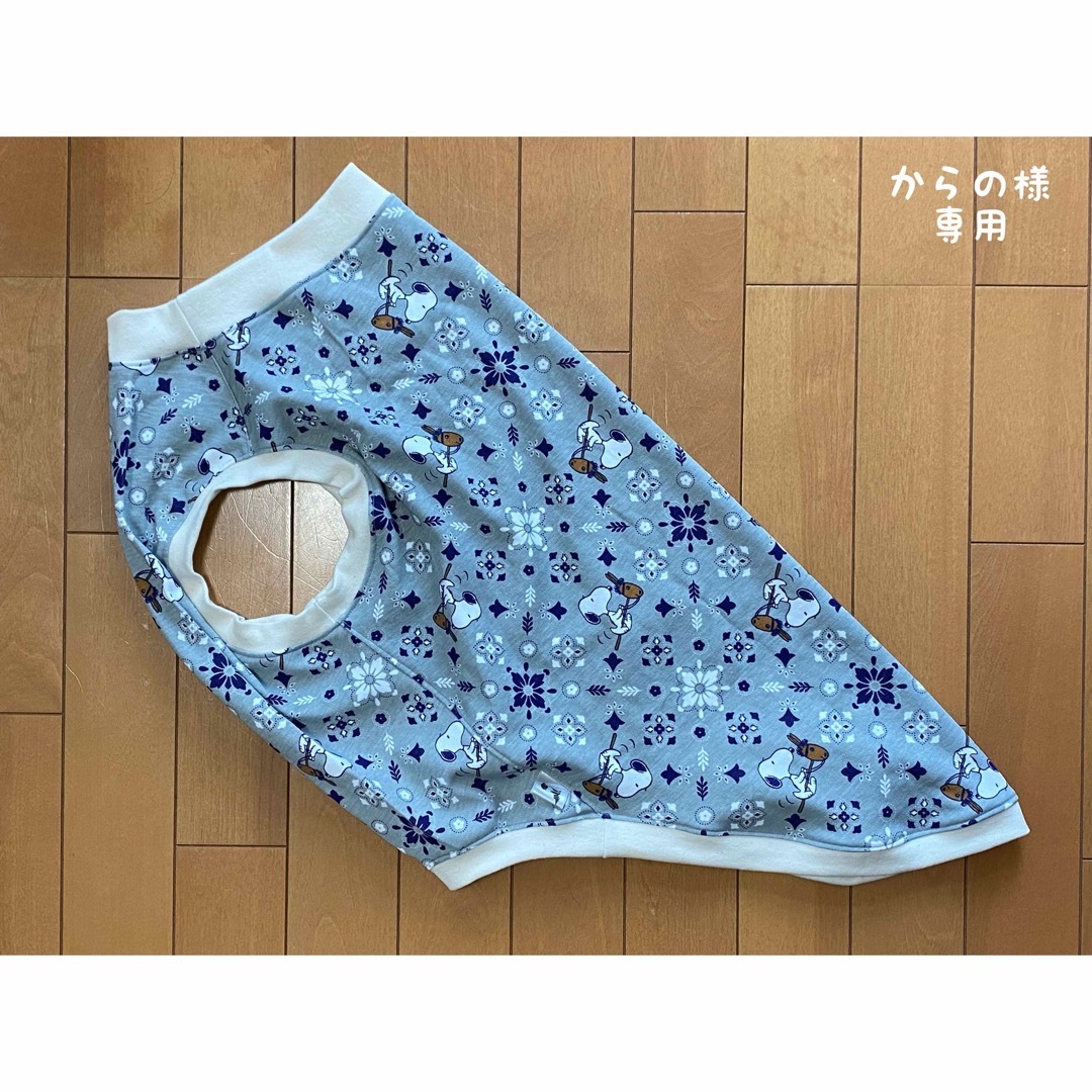 大型犬服 タンクトップ 【専用】 ハンドメイドのペット(ペット服/アクセサリー)の商品写真