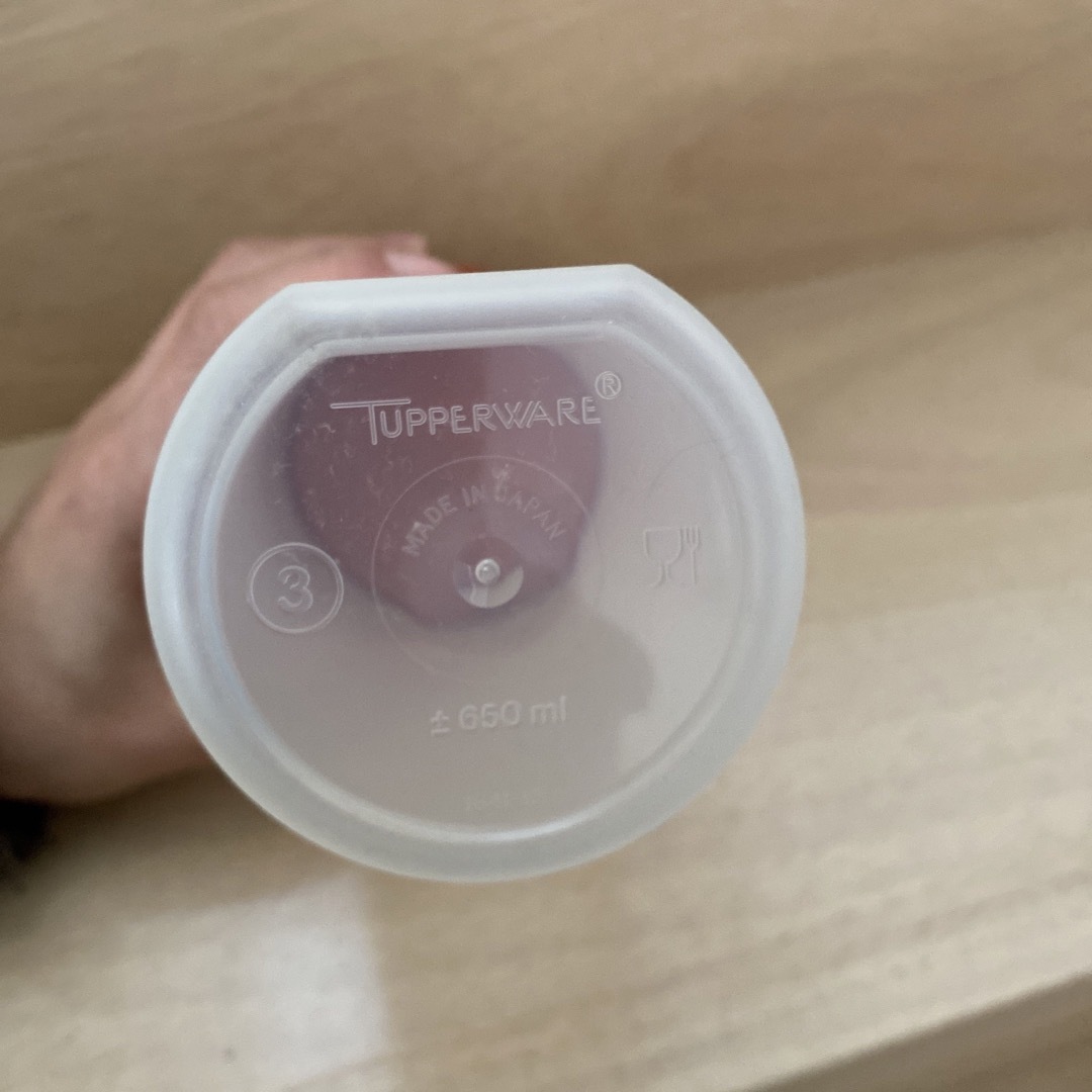 TupperwareBrands(タッパーウェア)のタッパーウエア　650ml インテリア/住まい/日用品のキッチン/食器(容器)の商品写真