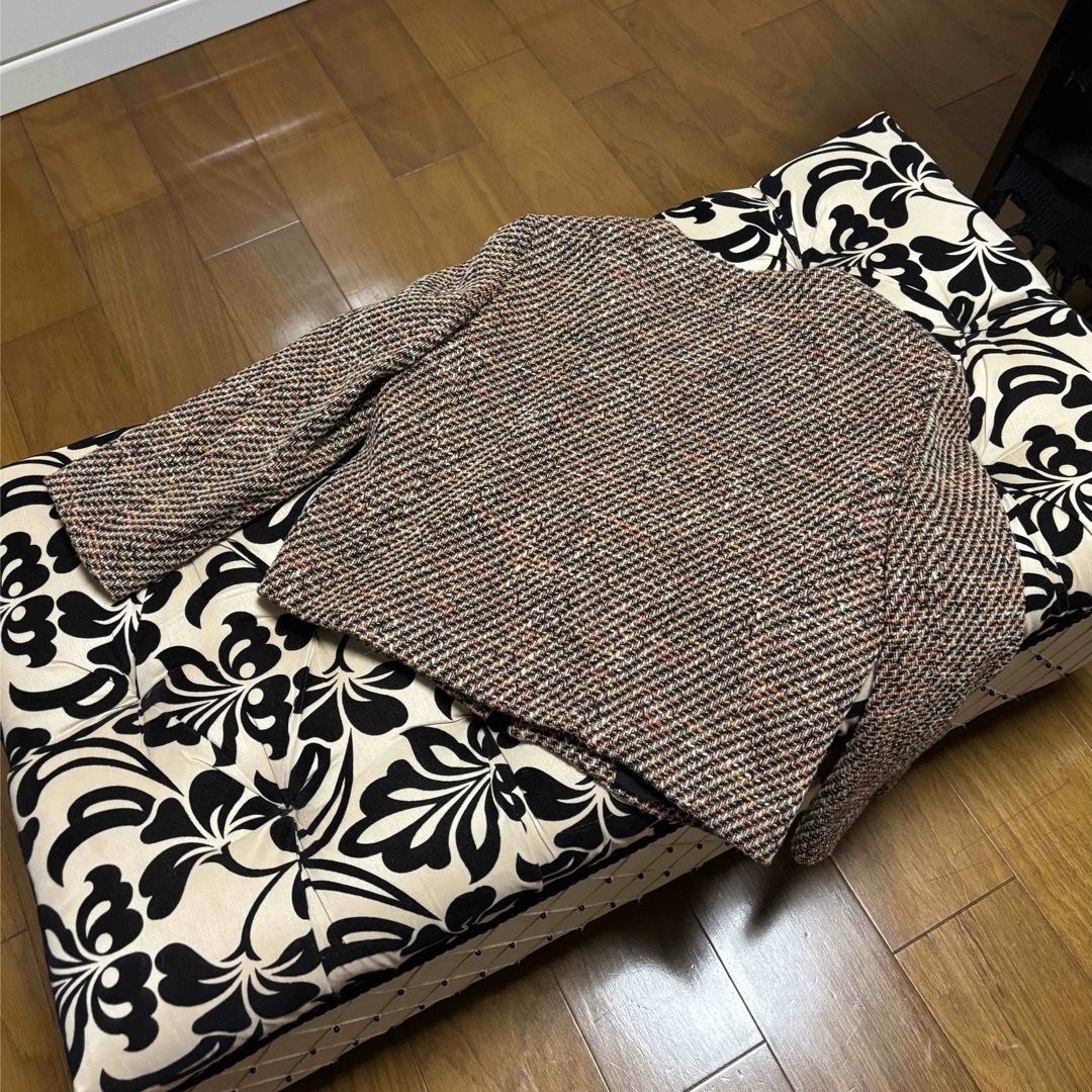 MAX&Co. マックス アンド コー ピンク ノーカラージャケット Max & Co. - ◇Max＆Co.◇ マックスアンドコー ノーカラー