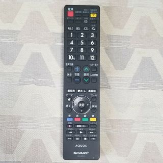 アクオス(AQUOS)の96.シャープテレビリモコン　AN-58RC1(その他)