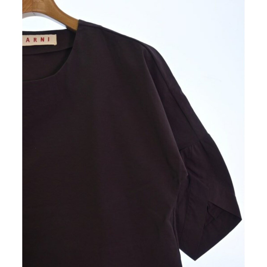 Marni(マルニ)のMARNI カジュアルシャツ 42(XS位) 茶系(エンジがかっています) 【古着】【中古】 メンズのトップス(シャツ)の商品写真