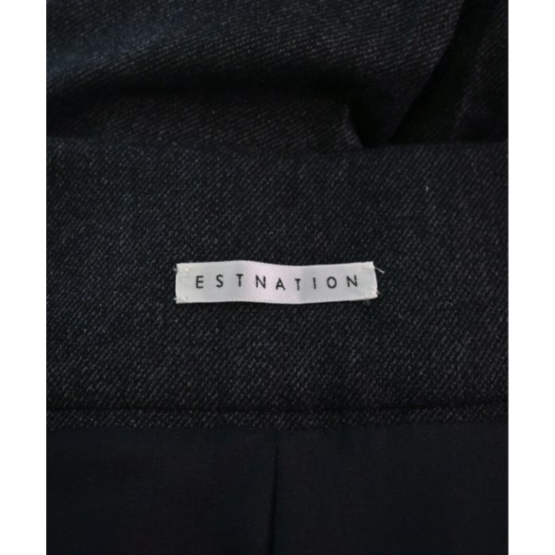 ESTNATION(エストネーション)のESTNATION パンツ（その他） 38(M位) ダークグレー 【古着】【中古】 レディースのパンツ(その他)の商品写真