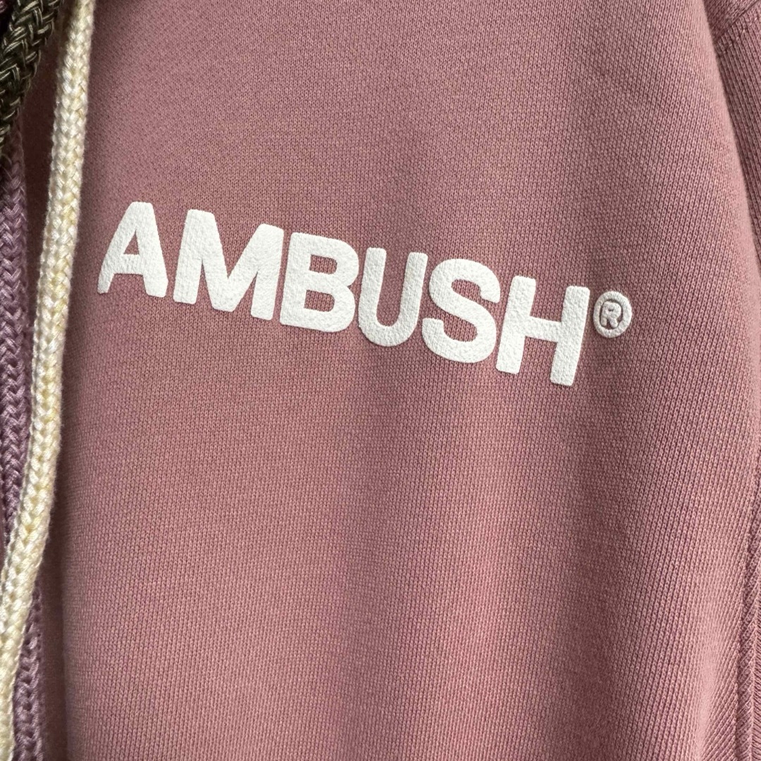 AMBUSH(アンブッシュ)のAMBUSHMULTICORD HOODIE - PINK/WHITE メンズのトップス(パーカー)の商品写真