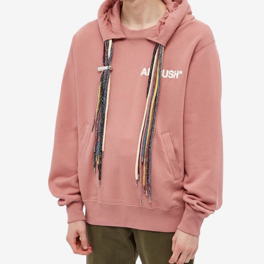 AMBUSH(アンブッシュ)のAMBUSHMULTICORD HOODIE - PINK/WHITE メンズのトップス(パーカー)の商品写真