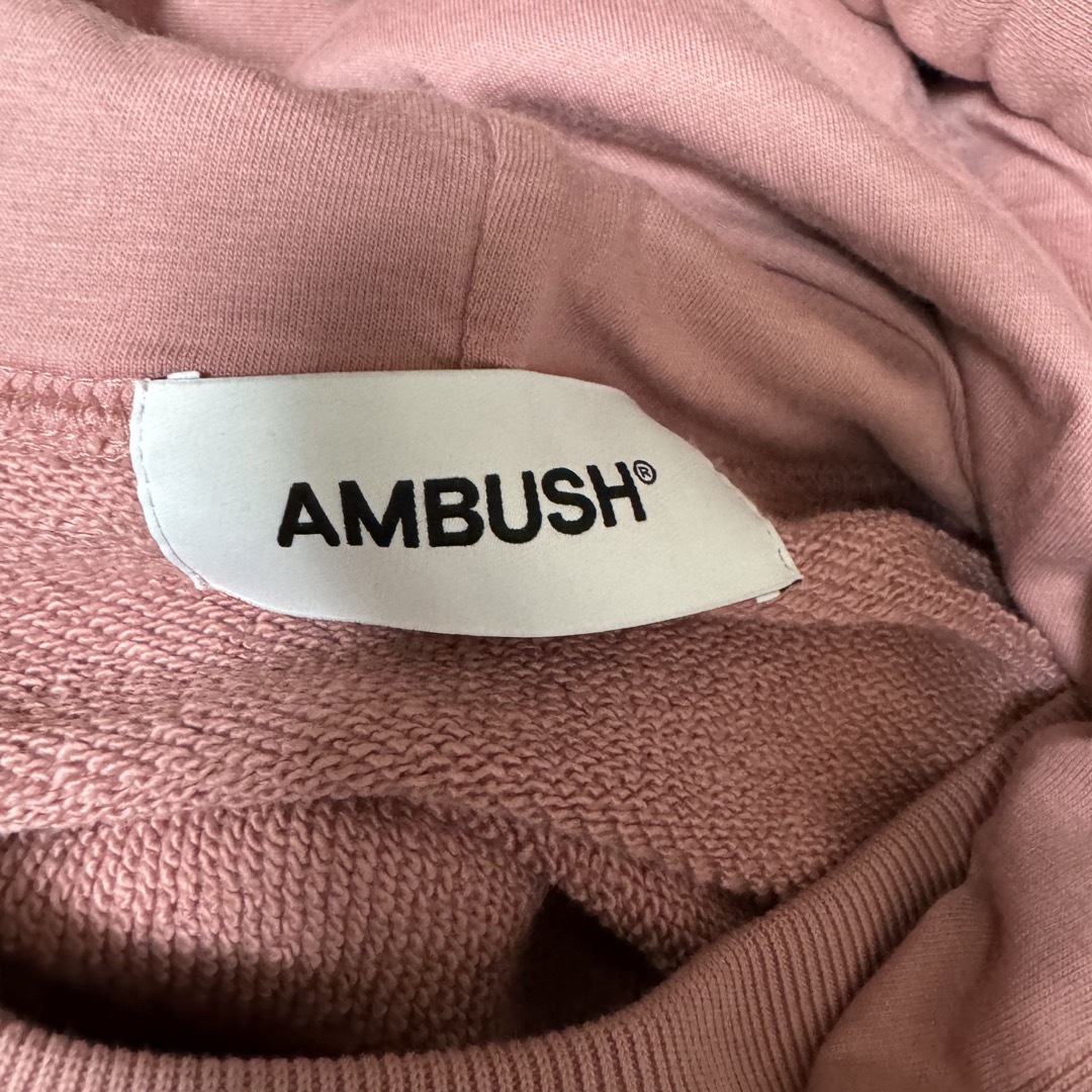 AMBUSH(アンブッシュ)のAMBUSHMULTICORD HOODIE - PINK/WHITE メンズのトップス(パーカー)の商品写真