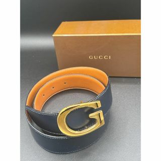 グッチ(Gucci)の【本物保証】超美品 GUCCI Gバッグル ブランド小物 ベルト(ベルト)