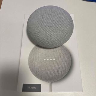 Google - Google スマートスピーカー GOOGLE NEST MINI CHALKの通販 by