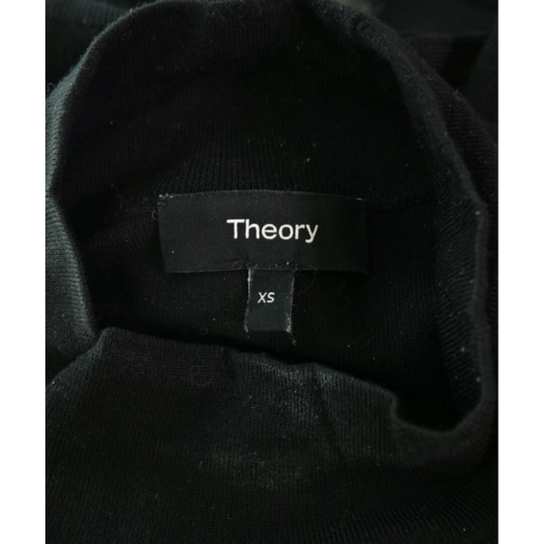 theory(セオリー)のTheory セオリー ニット・セーター XS 黒 【古着】【中古】 メンズのトップス(ニット/セーター)の商品写真