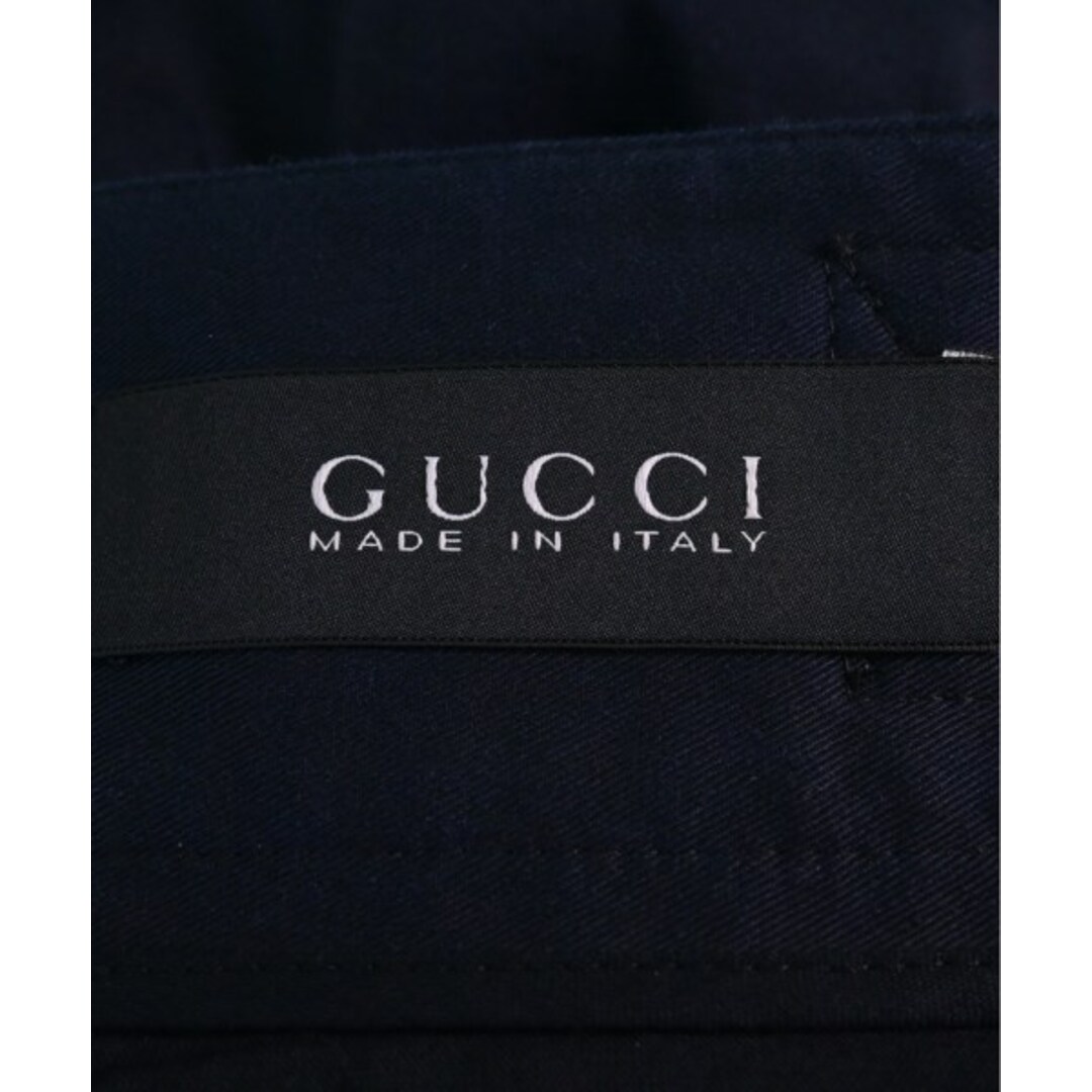 Gucci(グッチ)のGUCCI グッチ スラックス 44(S位) 紺 【古着】【中古】 メンズのパンツ(スラックス)の商品写真