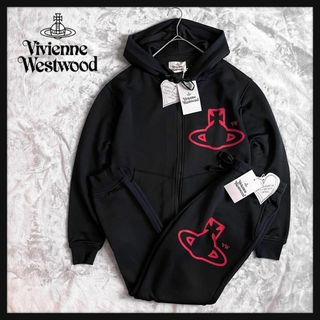 ヴィヴィアンウエストウッド(Vivienne Westwood)の【新品☆高級インポート☆セットアップ☆】ヴィヴィアン パーカー パンツ 入手困難(パーカー)