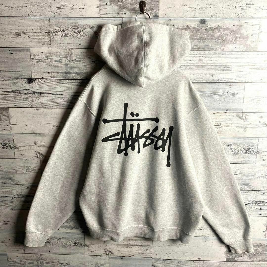 STUSSY - 【超人気モデル】ステューシー ☆ バックプリントパーカー