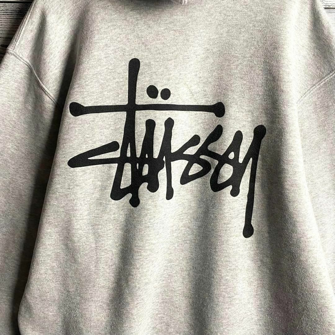 STUSSY - 【超人気モデル】ステューシー ☆ バックプリントパーカー