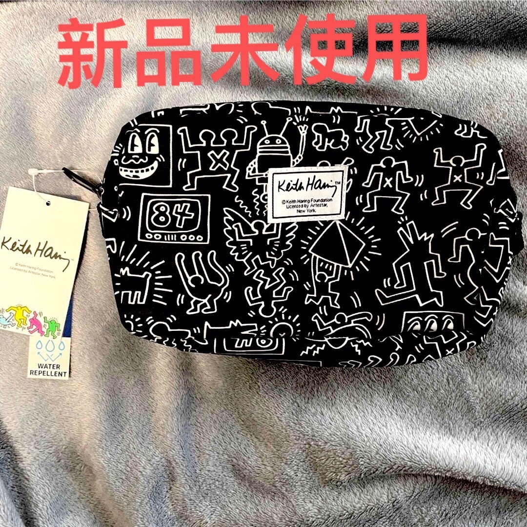 KEITH HARING(キースヘリング)の新品　キースヘリング　収納　小物入れ　ポーチ レディースのファッション小物(ポーチ)の商品写真