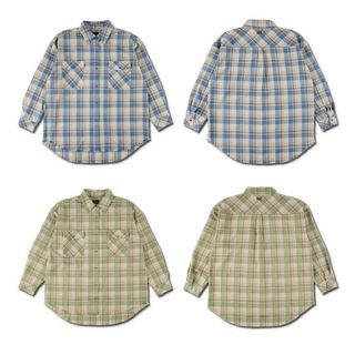 アメリヴィンテージ(Ameri VINTAGE)のAMERI WIND AND SEA BIG CHECK SHIRT(シャツ/ブラウス(長袖/七分))