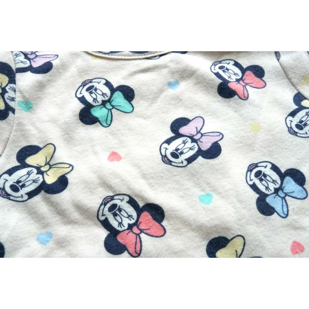 Disney(ディズニー)のミニー　総柄　Tシャツ キッズ/ベビー/マタニティのキッズ服女の子用(90cm~)(Tシャツ/カットソー)の商品写真