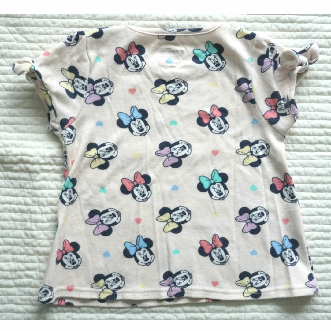 Disney(ディズニー)のミニー　総柄　Tシャツ キッズ/ベビー/マタニティのキッズ服女の子用(90cm~)(Tシャツ/カットソー)の商品写真