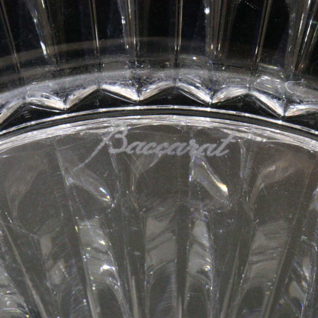 Baccarat(バカラ)のBaccarat　バカラ　ミルニュイ　プレート　21ｃｍ　2103963　クリスタル　透明　皿　プレゼント包装【中古】松前R56号店 インテリア/住まい/日用品のキッチン/食器(食器)の商品写真