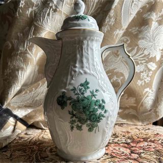 MEISSEN - 【レア美品】ドイツのマイセンの雪、松の木が描かれた絵皿の MEISSEN - 【レア美品】ドイツのマイセンの雪、松の木が描かれた絵皿の