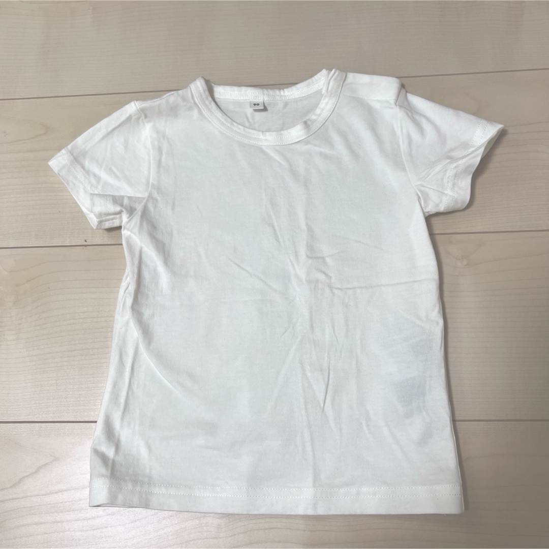 MUJI (無印良品)(ムジルシリョウヒン)のMUJI 無印良品　Tシャツ キッズ/ベビー/マタニティのキッズ服女の子用(90cm~)(Tシャツ/カットソー)の商品写真