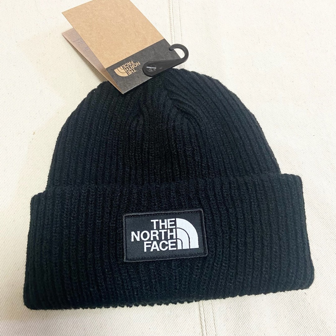 THE NORTH FACE(ザノースフェイス)の【未使用】THE NORTH FACE ニット帽 黒 メンズの帽子(ニット帽/ビーニー)の商品写真