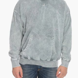 ディーゼル(DIESEL)の美品 DIESEL S-NEKKOVER ブリーチ加工 オーバーサイズパーカー(パーカー)