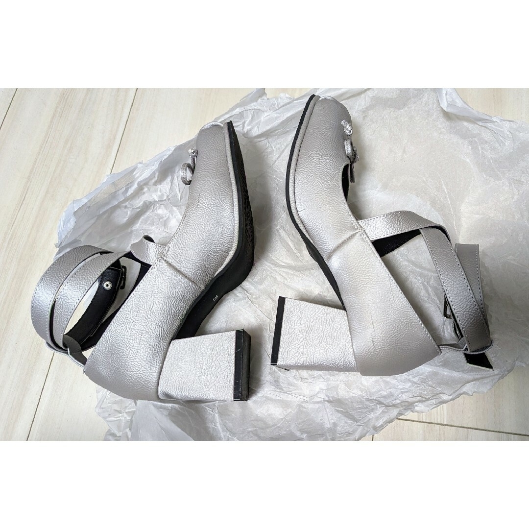 ALICE and the PIRATES(アリスアンドザパイレーツ)のMODO　Square Ballet バレエシューズ　ストラップパンプス　地雷系 レディースの靴/シューズ(ハイヒール/パンプス)の商品写真