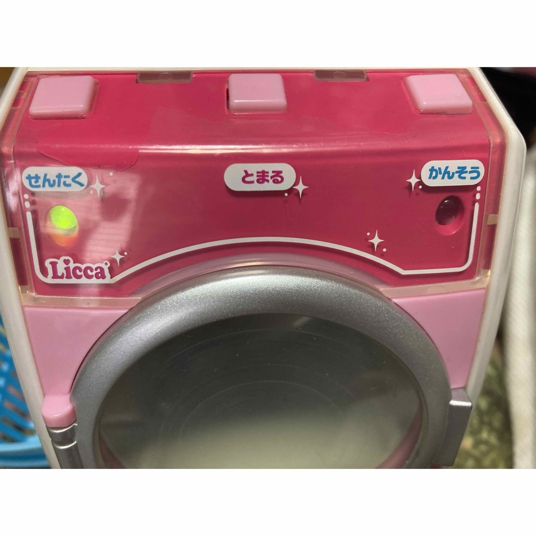 Takara Tomy(タカラトミー)のリカちゃん洗濯機 キッズ/ベビー/マタニティのおもちゃ(ぬいぐるみ/人形)の商品写真