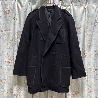 ヨウジヤマモト(Yohji Yamamoto)のヨウジヤマモト  変形ポケットヘビーメルトンコート(ピーコート)