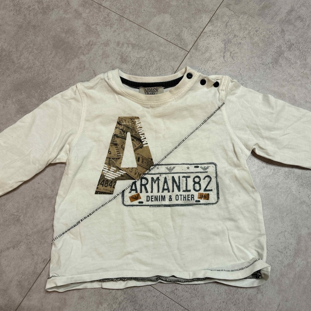 Armani(アルマーニ)のARMANIbaby ロンT キッズ/ベビー/マタニティのベビー服(~85cm)(Ｔシャツ)の商品写真