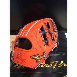 ミズノプロ(Mizuno Pro)の超高級品！ミズノプロ 硬式用グローブ 内野用 定価60,500円税込(グローブ)