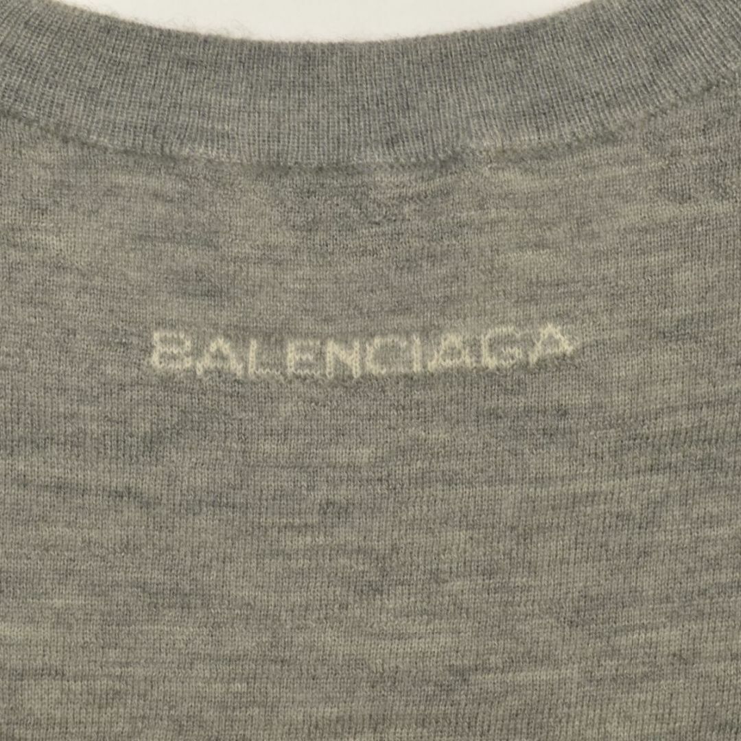 Balenciaga(バレンシアガ)の【BALENCIAGA】470149 T4070 カシミヤ半袖ニット レディースのトップス(ニット/セーター)の商品写真