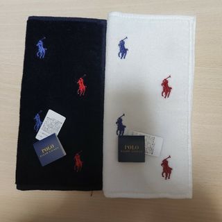 ラルフローレン(Ralph Lauren)のラルフローレン　タオルハンカチ　2枚　新品　(小)　(ネ)(ハンカチ)