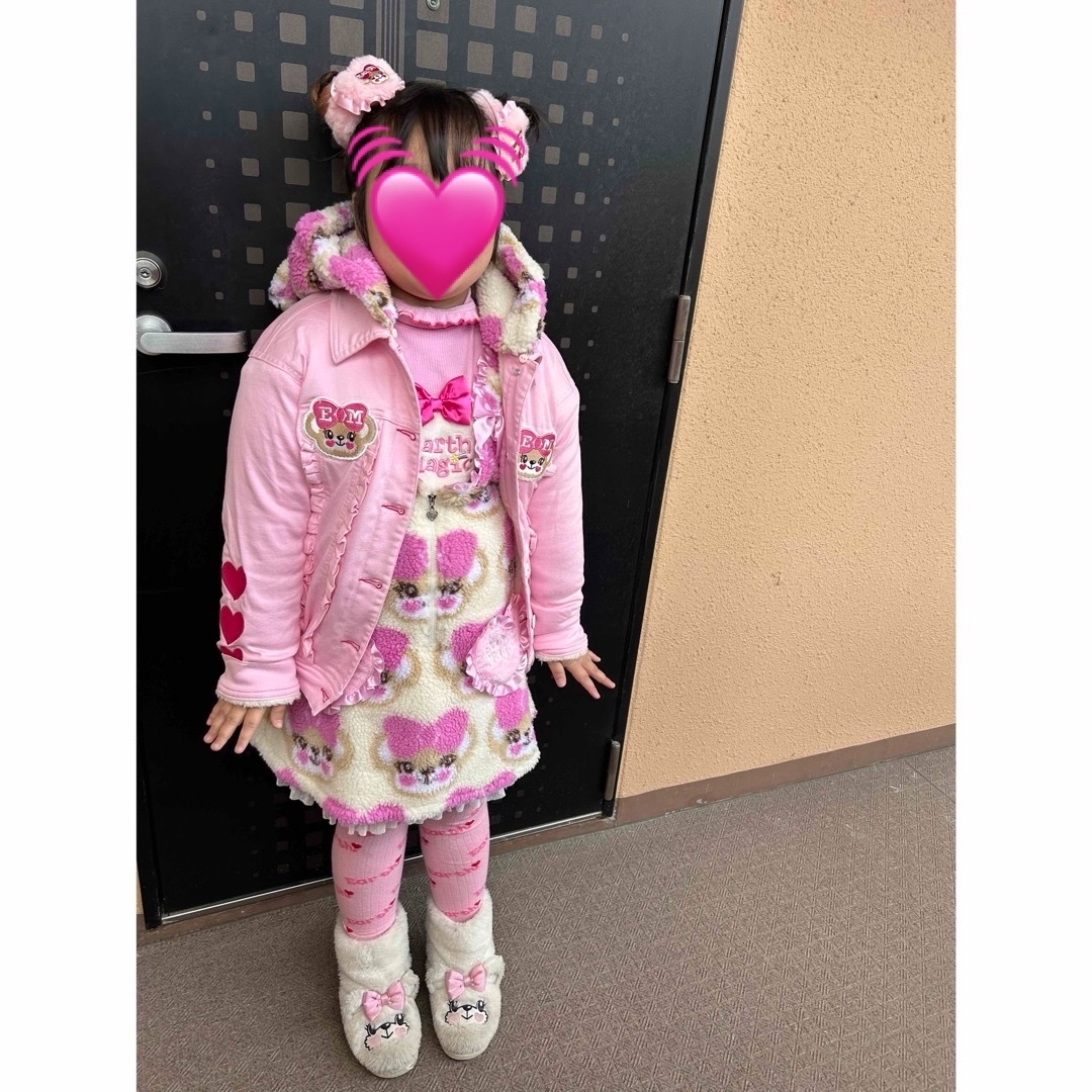 EARTHMAGIC(アースマジック)の専用💕 キッズ/ベビー/マタニティのキッズ服女の子用(90cm~)(ワンピース)の商品写真