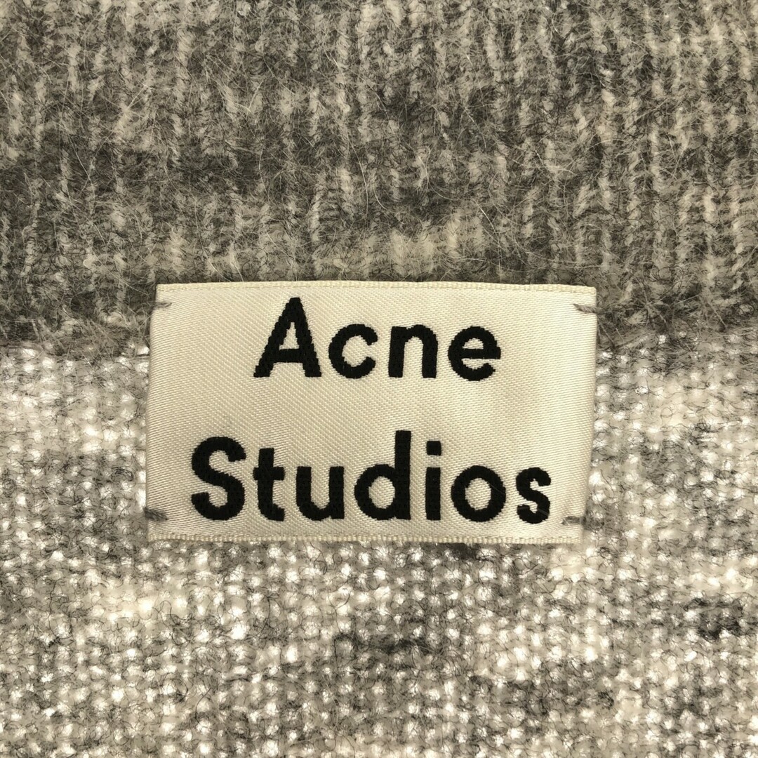 ACNE(アクネ)のAcne Studios アクネストゥディオズ RAYA MOHAIR モヘアニットロングカーディガン グレー XS レディースのトップス(カーディガン)の商品写真