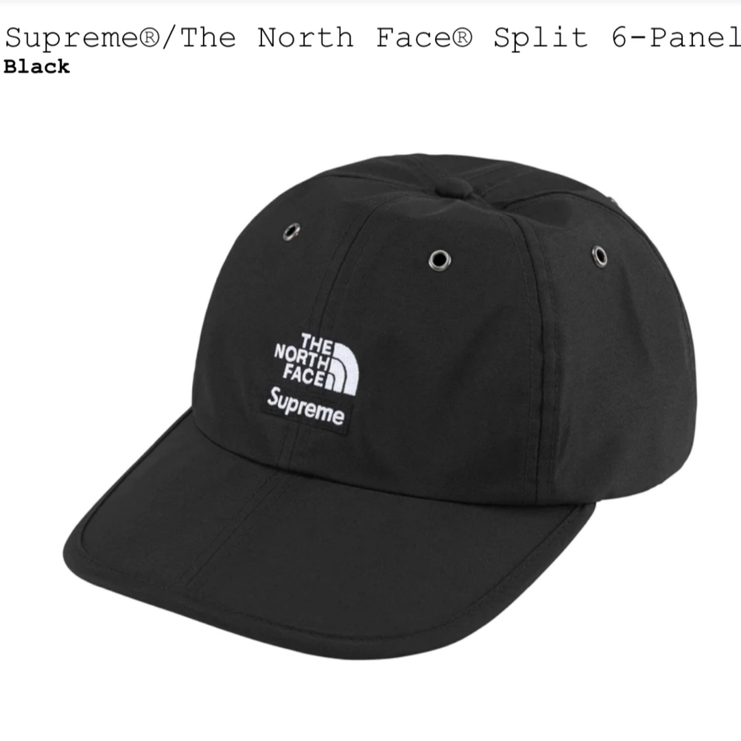 【新品未開封】Supreme The North Face 6-Panel 黒