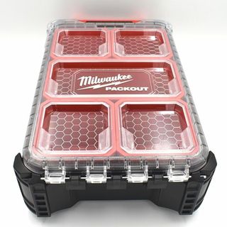 ミルウォーキー(Milwaukee)の【新品未使用】ミルウォーキー パックアウト コンパクトオーガナイザー ブラック(工具/メンテナンス)