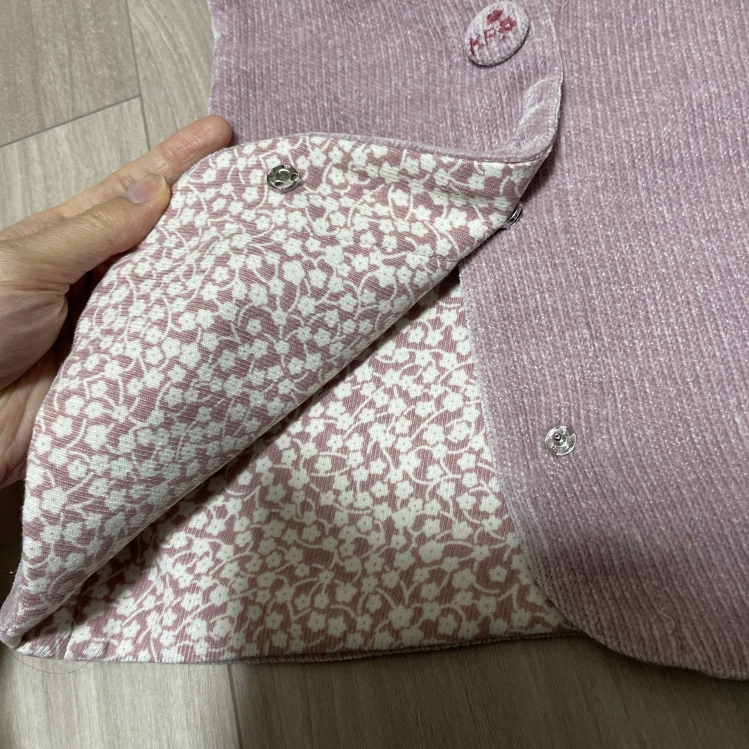 KP(ニットプランナー)の【knit planner】ベスト　ピンク　90 キッズ/ベビー/マタニティのキッズ服女の子用(90cm~)(その他)の商品写真