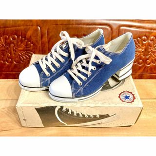 コンバース(CONVERSE)の★90s!レア!コンバース ハイヒール オールスター 紺 23 デッド 241★(スニーカー)