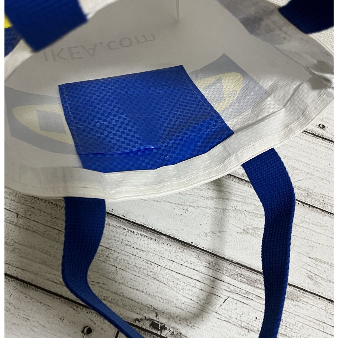 IKEA リメイクトートバッグ ハンドメイドのファッション小物(バッグ)の商品写真