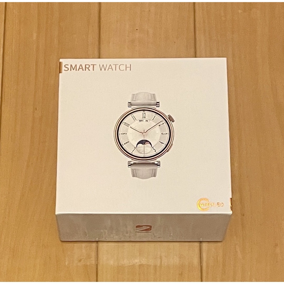 AMOLED スマートウォッチ 2種バンド付 常時表示 Bluetooth5.3 メンズの時計(腕時計(デジタル))の商品写真