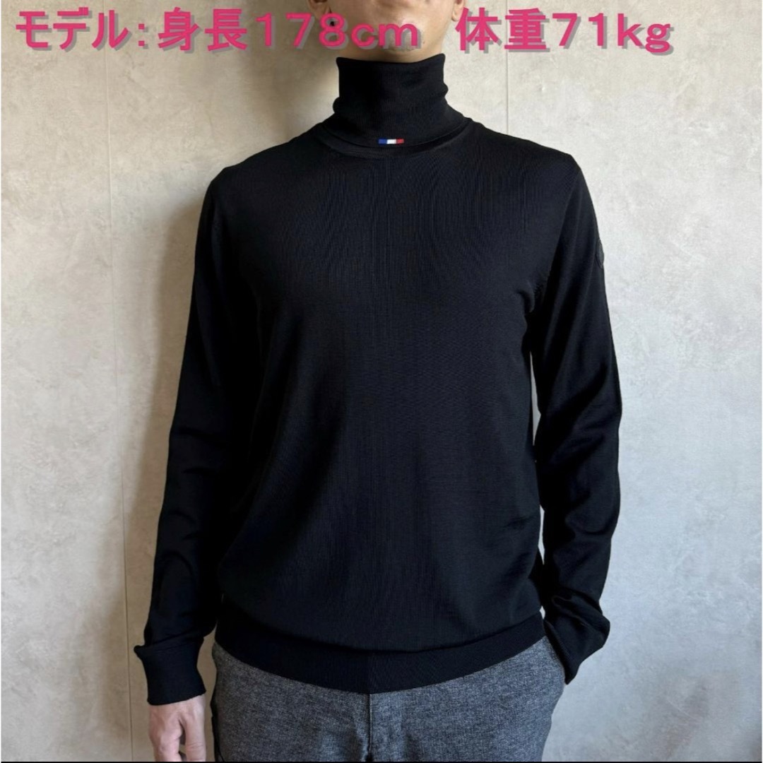 【新品未使用タグ付き】モンクレール タートルネック ニット セーター 【新品未使用タグ付き】モンクレール タートルネック ニット セーター