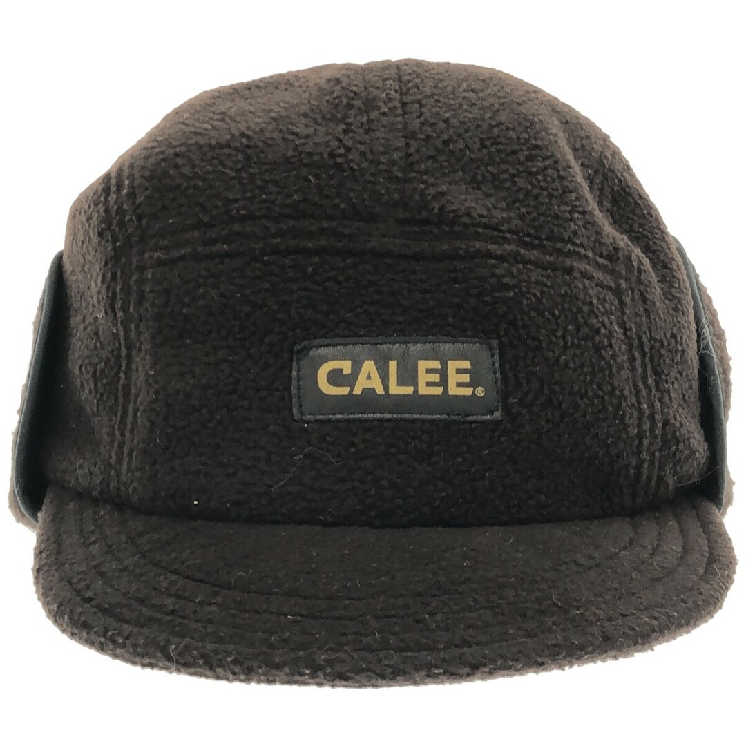 CALEE(キャリー)のCALEE キャリー 20AW  Ear pads fleece cap フリースキャップ ブラウン XL メンズの帽子(キャップ)の商品写真