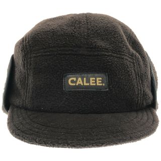 キャリー(CALEE)のCALEE キャリー 20AW  Ear pads fleece cap フリースキャップ ブラウン XL(キャップ)